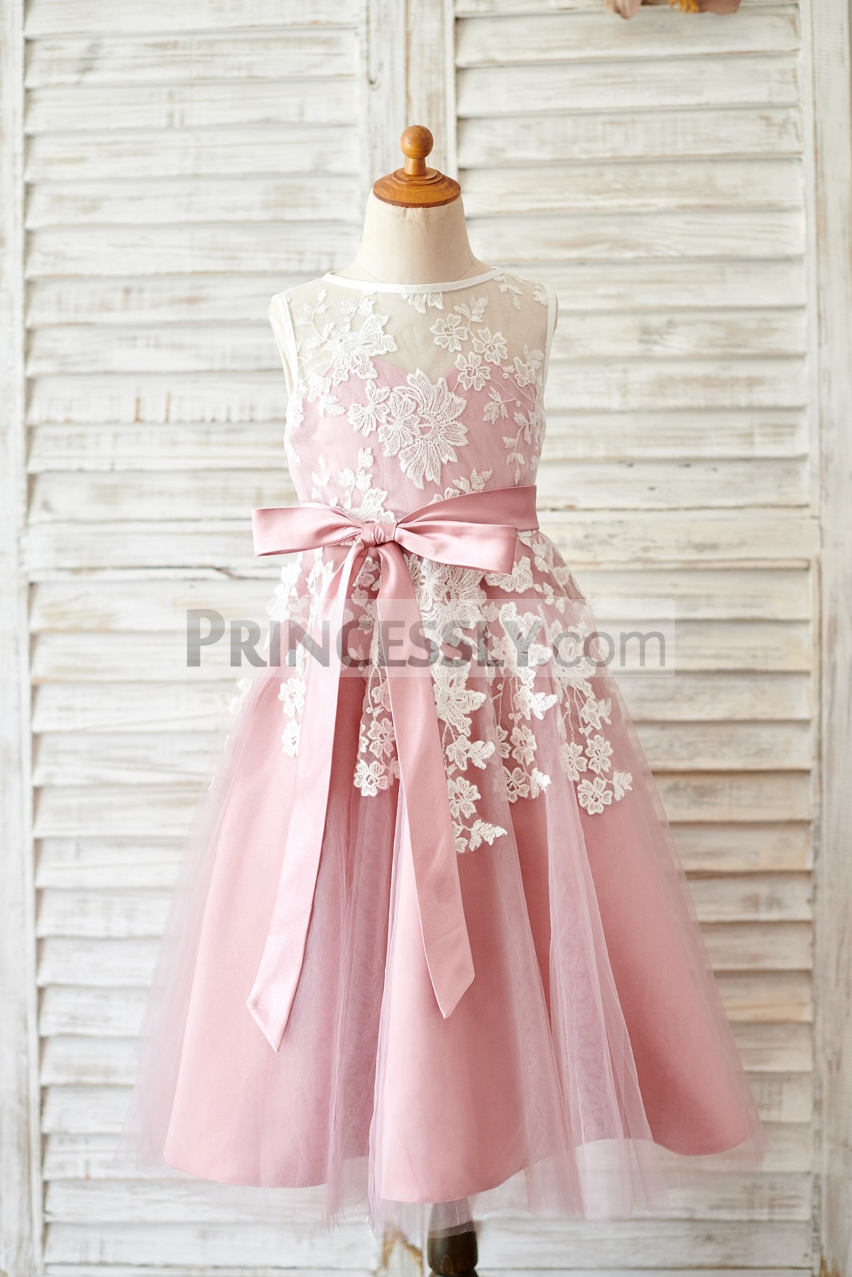Princessly.com-K1003814-Princess Ivory Lace Mauve Tulle Sheer Neck Wedding Flower Girl Dress-31
