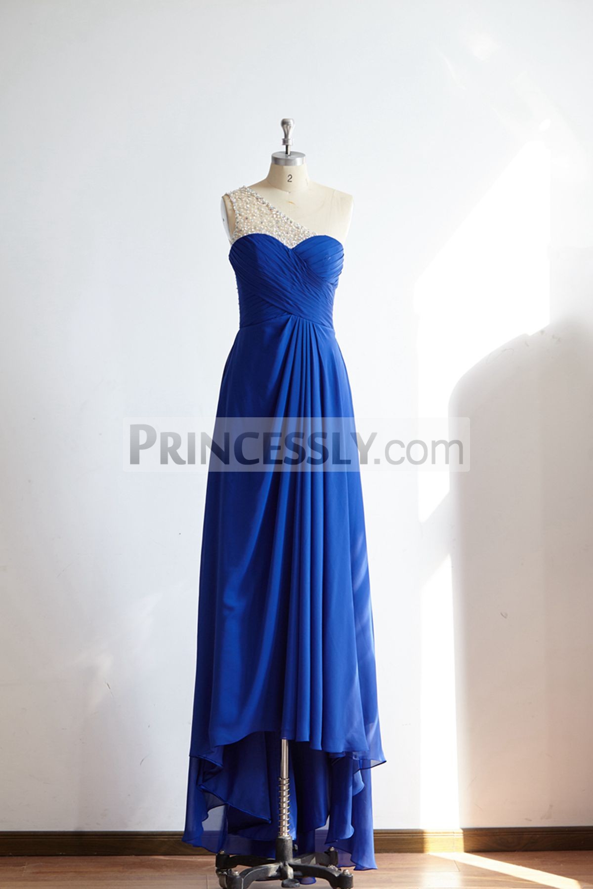 Princessly.com-K1000320-One Shoulder Royal Blue Beaded Chiffon Long Prom Party Dress-31