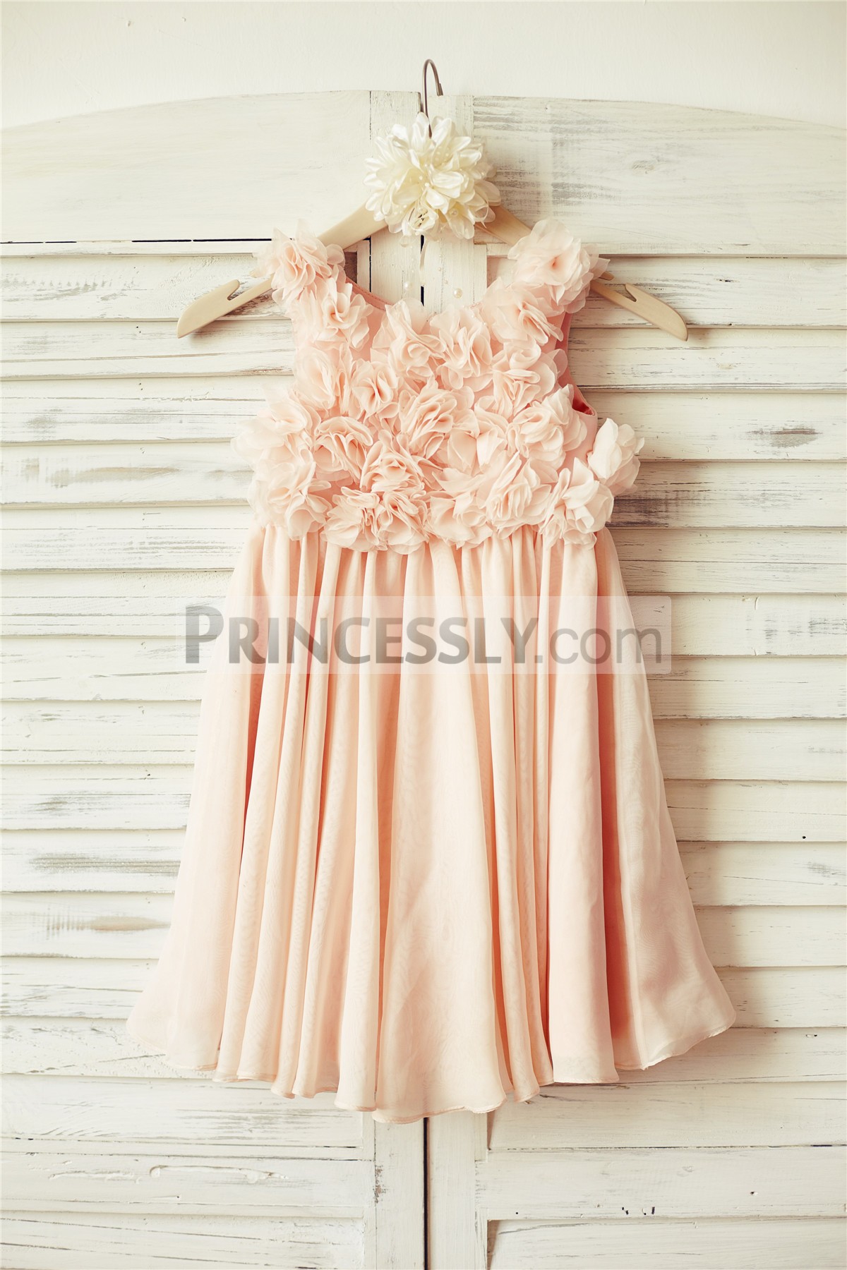 Princessly.com-K1000086-Boho Beach Blush Pink Chiffon Floral Straps Flower Girl Dress-31