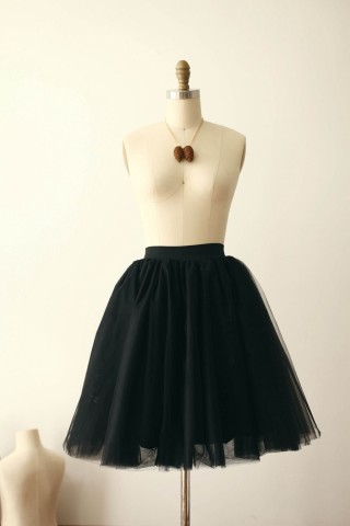 Black Tulle TUTU Skirt/Short Woman Skirt 