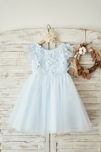 Princessly.com-K1004050-Blue Lace Tulle Cap Sleeves V Back Wedding Flower Girl Dress with Feathers-20