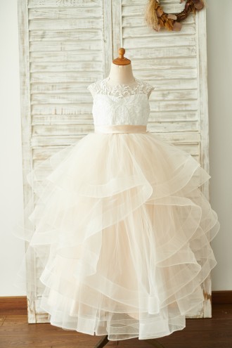 Princessly.com-K1003849-Ivory Lace Champagne Tulle Floor Length Wedding Flower Girl Dress-20