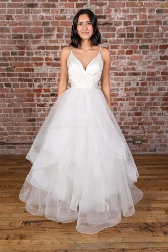 Princessly.com-K1004068-Simple Spaghetti Straps Backless Satin Tulle Wedding Dress-20