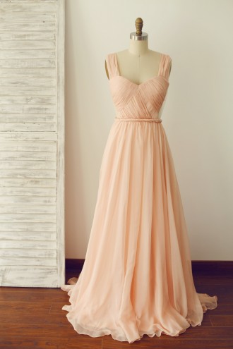 Princessly.com-K1003284-A Line Backless Peach Chiffon Prom Dress-20