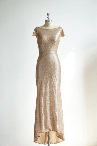 Princessly.com-K1000302-Cap Sleeves Champagne Gold Sequin Long Wedding Bridesmaid Dress/Prom Party Dress-20