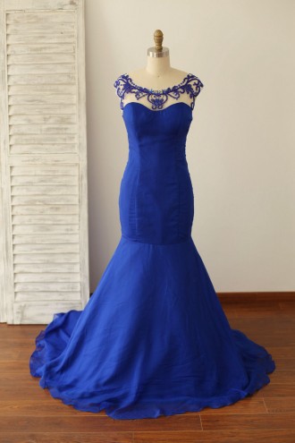 Princessly.com-K1000230-Backless Royal Blue Beaded Chiffon Mermaid Prom Dress-20