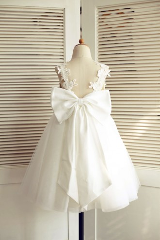 Princessly.com-K1003509-Ivory Lace Tulle V Back Wedding Flower Girl Dress with Big Bow-20