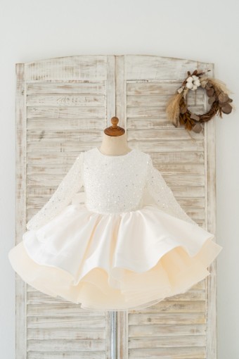 Princessly.com-K1004180-Long Sleeves V Back Crystal Beaded Tulle Satin Wedding Flower Girl Dress Kids Party Dress-20
