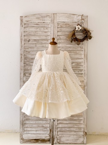 Princessly.com-K1004211-Square Neck Long Sleeves Crystal Beaded Wedding Party Flower Girl Dress with Horsehair Hem-20