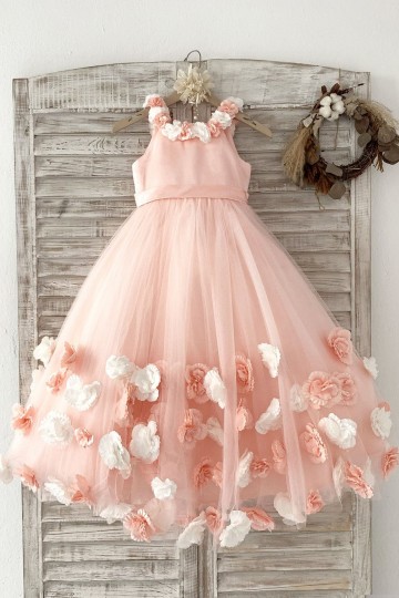 Princessly.com-K1004170-Pink 3D Flowers Wedding Flower Girl Dress Kids Party Dress-20