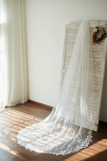 Princessly.com-K1003861-Cathedral Long Tulle 3D Flowers Wedding Veil Bridal Veil-20