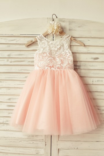 Princessly.com-K1000104-Princess Ivory Lace Blush Pink Tulle Flower Girl Dress-20