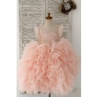 Princessly.com-K1004162-Fluffy Sleeves Beaded Pink Tulle Organza Wedding Flower Girl Dress Kids Party Dress-07