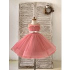 Princessly.com-K1004224-Sheer Neck Pleated Mauve Tulle Wedding Flower Girl Dress Kids Party Dress with Bow-01