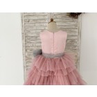 Princessly.com-K1004163-Cupcake Mauve Tulle V Neck Wedding Flower Girl Dress with Glittering Belt-08