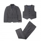 Princessly.com-K1003862-3 PCS Gray Boys Suit Page Boy Suit Wedding Occassional Suit-01