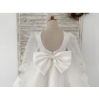 Princessly.com-K1004164-Long Organza Sleeves Sequin Tulle V Back Wedding Flower Girl Dress-08