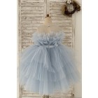 Princessly.com-K1004166-Sheer Neck Pleated Blue Tulle Wedding Flower Girl Dress Kids Party Dress-06