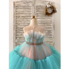 Princessly.com-K1004222-Princess Sheer Neck Pink/Blue Tulle Wedding Flower Girl Dress Kids Party Dress with Ruffles-01