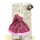 Princessly.com-K1004205-One Shoulder Fuchsia Sequin Satin Wedding Flower Girl Dress Kids Birthday Party Dress-07