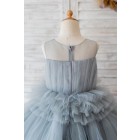 Princessly.com-K1004215-Silver Gray Tulle Cupcake Tea Length Wedding Flower Girl Dress Princess Birthday Party Dress-01