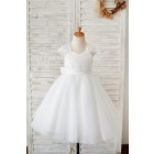 Princessly.com-K1003877-Cap Sleeves Ivory Lace Tulle Wedding Flower Girl Dress with Big Bow-01