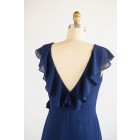 Princessly.com-K1003979-Navy Blue Chiffon Wrap Wedding Bridesmaid Dress-01