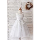 Princessly.com-K1004055-Ivory Lace Mauve/Silver Gray Tulle Wedding Flower Girl Dress-01