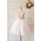 Princessly.com-K1004060-Blush Pink Tulle Embroidery Lace V Back Wedding Flower Girl Dress-01