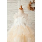 Princessly.com-K1004061-Champagne Cupcake Tulle Beaded Lace Wedding Flower Girl Dress-01