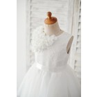 Princessly.com-K1003891-Ivory Lace Organza Wedding Flower Girl Dress-01
