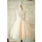 Princessly.com-K1003856-Ivory Lace Champagne Tulle Wedding Flower Girl Dress-01