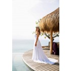 Princessly.com-K1004108-Ivory Lace Chiffon Spaghetti Straps Wedding Party Dress-01