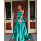 Princessly.com-K1004098-Green Satin Strapless Wedding Prom Evening Party Dress-01