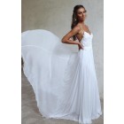 Princessly.com-K1004121-Ivory Lace Chiffon Spaghetti Straps Wedding Party Dress-01