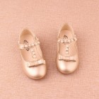 Princessly.com-K1003951-Gold/Sliver Pretty Pearl Wedding Flower Girl Shoes Flat Kids Party Shoes-01