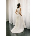 Princessly.com-K1004070-Ivory Satin Two Piece Wedding Dress with Sweep Train-01