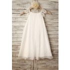 Princessly.com-K1003222-Lace Cap Sleeves Boho Beach Ivory Chiffon Flower Girl Dress-01