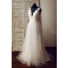 Princessly.com-K1003326 Sheer Illusion Lace Tulle Wedding Dress-01