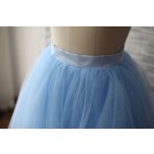 Princessly.com-K1000284-Blue Tulle Petticoat Underskirt Crinoline TUTU Skirt-01