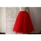 Princessly.com-K1000280-Red Tulle Petticoat Underskirt Crinoline TUTU Skirt-01