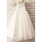 Princessly.com-K1004016-Princess Ivory Lace Keyhole Back Floor Length Wedding Flower Girl Dress-01