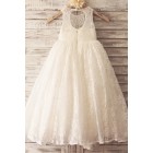 Princessly.com-K1004016-Princess Ivory Lace Keyhole Back Floor Length Wedding Flower Girl Dress-01