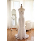 Princessly.com-K1000016-Vintage Lace Keyhole Mermaid Wedding Dress-01