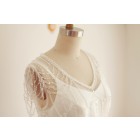 Princessly.com-K1003282-A Line Vintage 2 Pieces Beaded Tulle Wedding Dress-01