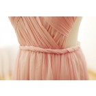 Princessly.com-K1001935-Blush pink Chiffon Bridesmaid Dress Prom Dress Backless Party Dress-01