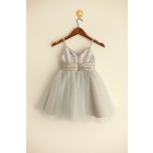 Princessly.com-K1000026-Thin Straps Silver Sequin Tulle Flower Girl Dress-01