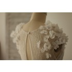 Princessly.com-K1003273-A Line Cap Sleeves Lace Chiffon Wedding Dress with Sweep Train-01