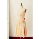 Princessly.com-K1000216-Peach Pink Lace Deep V Back Short Bridesmaid Dress with bow-01