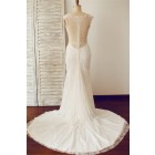 Princessly.com-K1000094-Sexy Fitted Deep V Neck Sheer Illusion Back Lace Wedding Dress-01